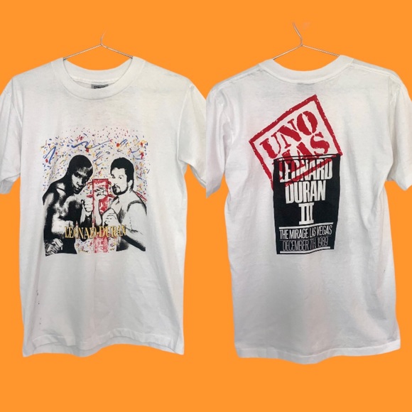 Vintage Other - VTG Leonard VS Duran III Uno Mas Tee Single Stitch